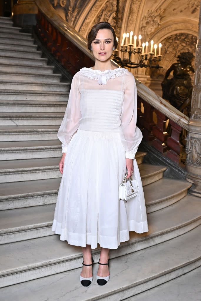 chanel photocall paris fashion week haute couture fallwinter 2024 2025