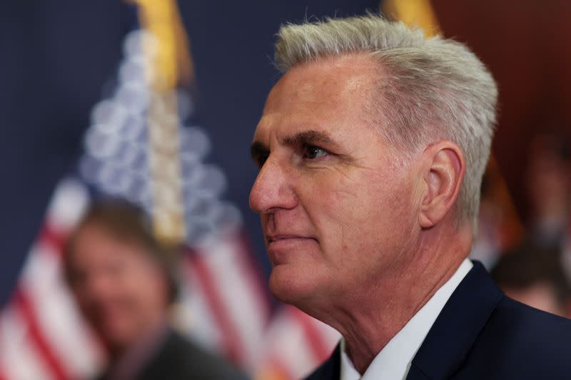 U.S. House Republicans gather for leadership elections at the U.S. Capitol in Washington