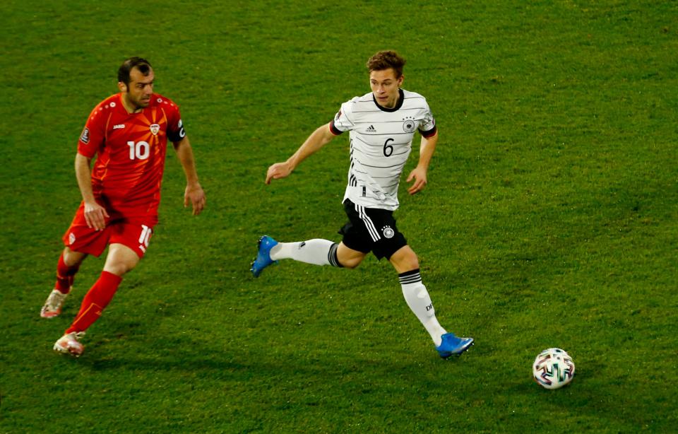 Goran Pandev, Star der nordmazedonischen Auswahl, hat in der WM-Qualifikation gegen Deutschland getroffen. (Bild: Reuters)