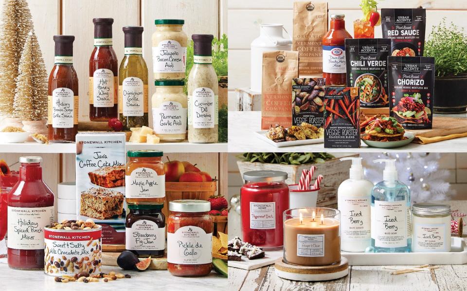 Stonewall Kitchen announced 62 new products from its nine different brands that range from aiolis and sauces to candles and coffees.