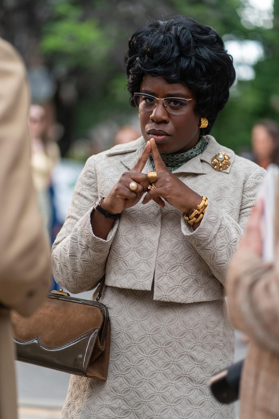 Uzo Aduba as Shirley Chisholm in FX’s Mrs America