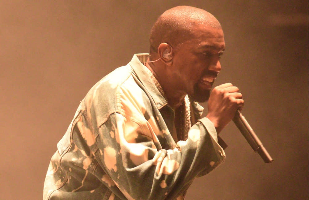 Kanye West - 2015 - Glastonbury - Getty