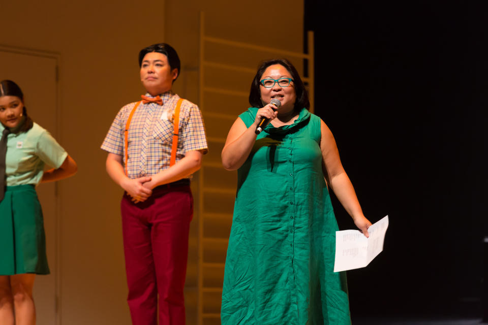 Detention Katong's post-show forum with Greenview Secondary School and Choa Chu Kang Secondary School. (Dream Academy)