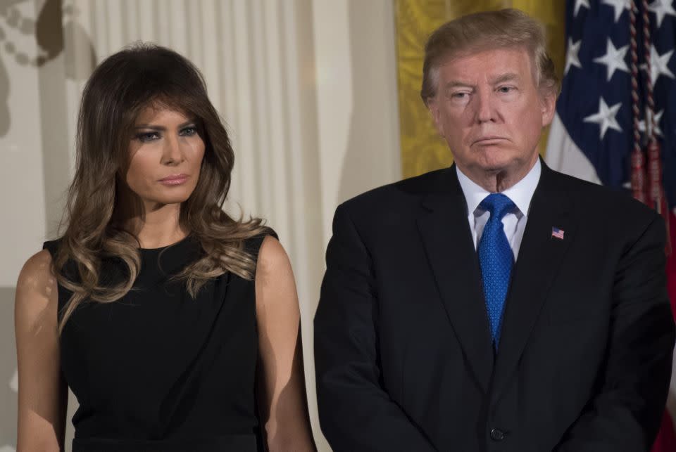 Trump and Clifford allegedly met a year after he married Melania. Photo: Getty