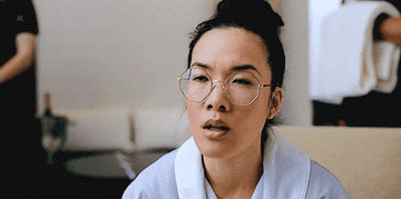 ali wong rolling her eyes