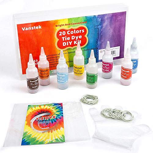 2)  20 Colors Tie Dye Kit