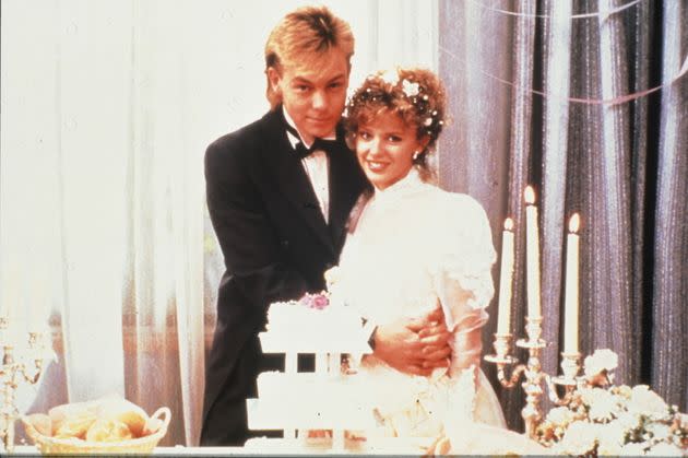 The pair's soap wedding was watched by 20 million UK viewers in 1988 (Photo: Fremantle Media/Shutterstock)