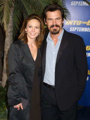 Diane Lane and Josh Brolin at the Westwood premiere of MGM/Columbia Pictures' Into the Blue