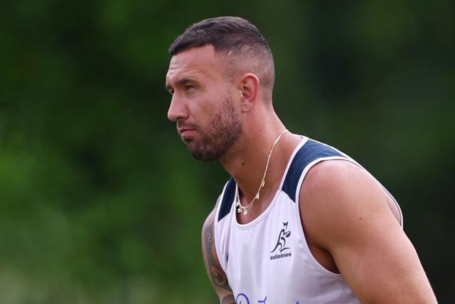 Comeback bid: Quade Cooper will play for the Barbarians at Twickenham  (Getty Images)