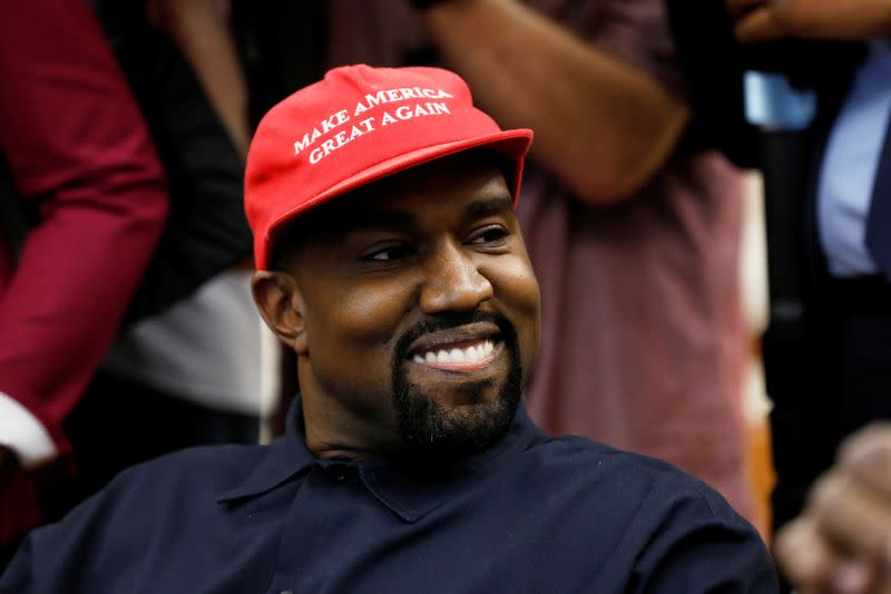 LE RAPPEUR KANYE WEST AFFIRME VOULOIR SE PRÉSENTER À LA PRÉSIDENTIELLE DU 3 NOVEMBRE