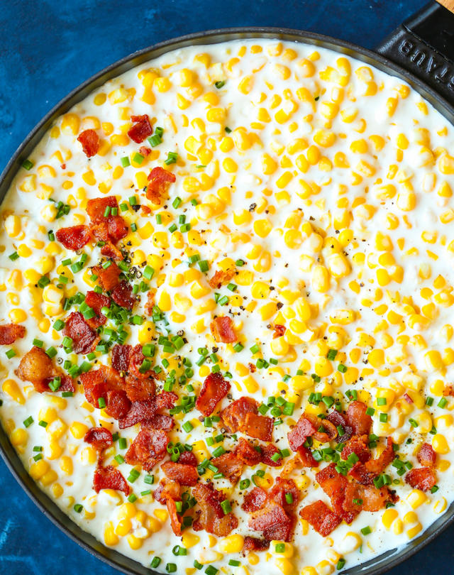 Sweet Corn Spoonbread - Damn Delicious