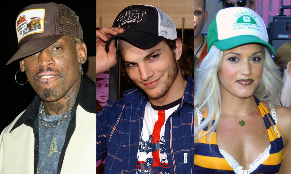 Dennis Rodman, Ashton Kutcher, Gwen Stefani