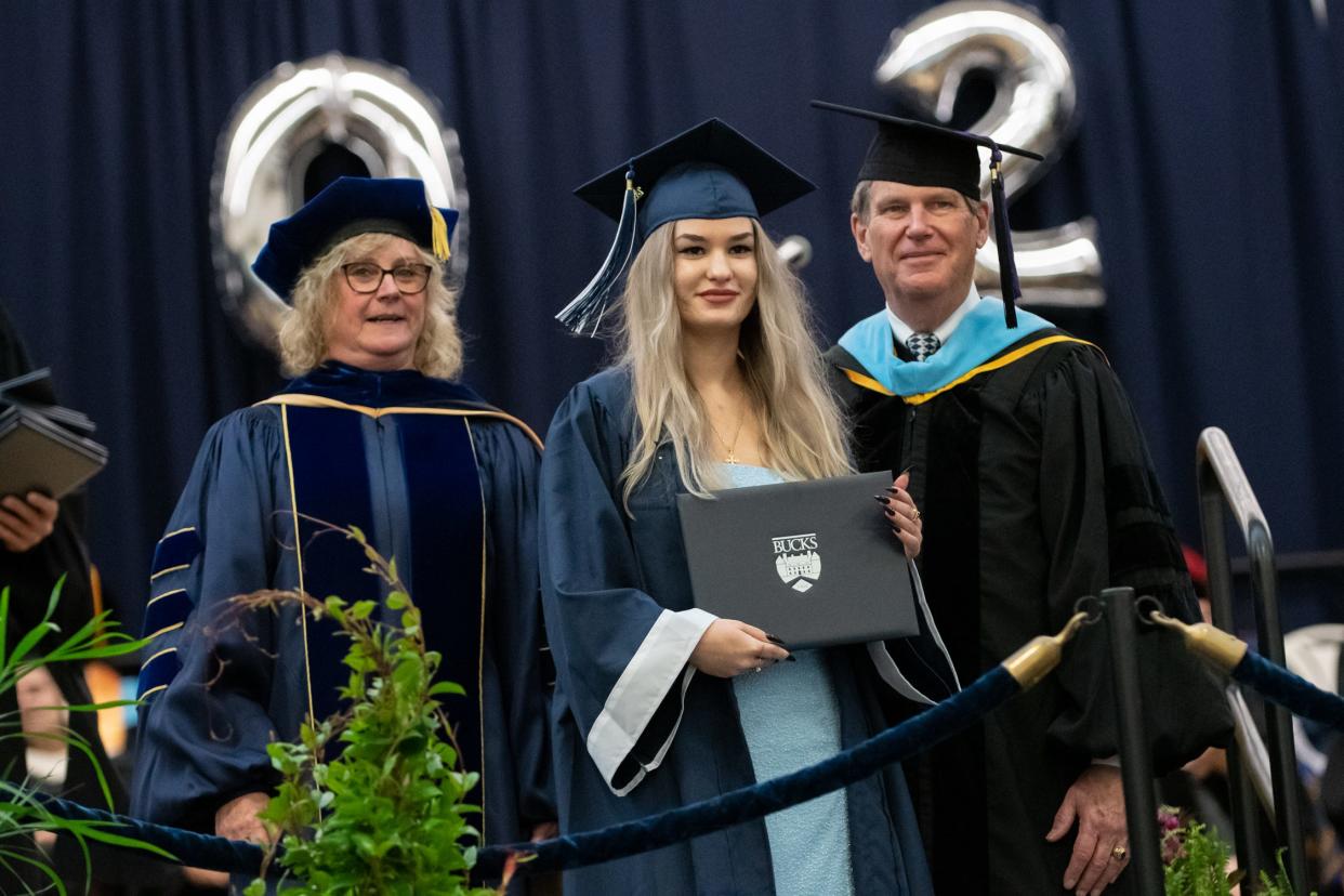 Bucks County Community College celebrated its Class of 2024 graduates during a commencement ceremony, held Thursday, May 16, 2024, in Newtown Township.