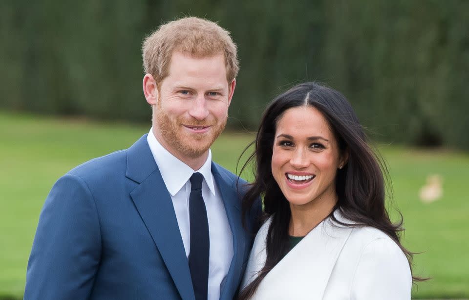 Harry and Meghan stunned the world with their engagement announcement last November. Photo: Getty