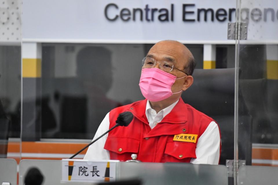 颱風加豪大雨  蘇揆指示勿掉以輕心