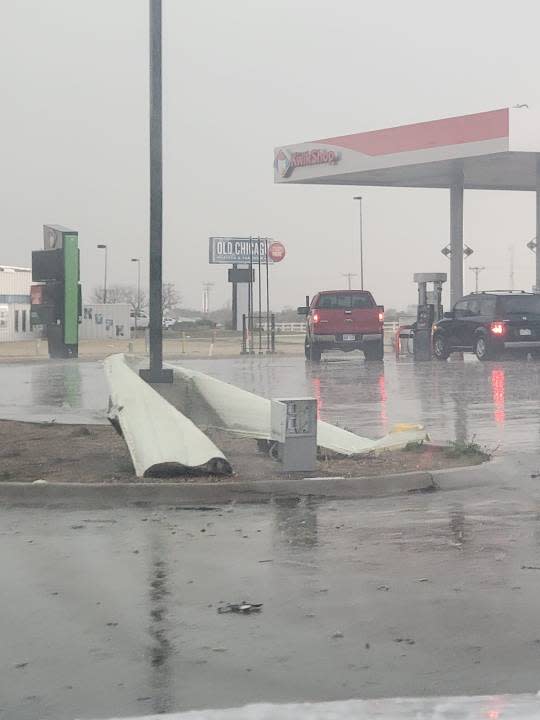 Storm damage photos from Jerry Penner in Garden City on Sunday, March 24.