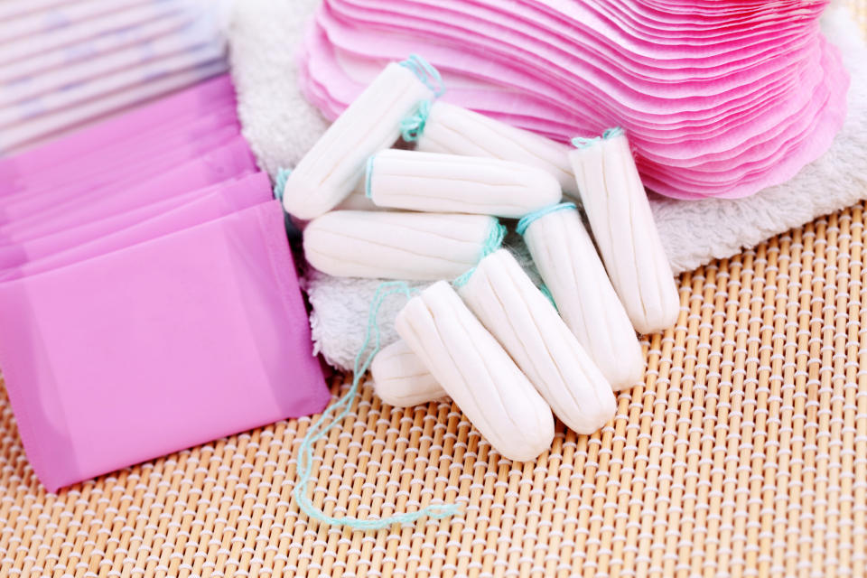 Women fork out around £5K on sanitary products during their lifetime [Photo: Getty]