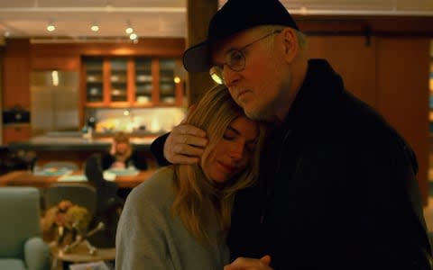 Sienna Miller and Charles Grodin