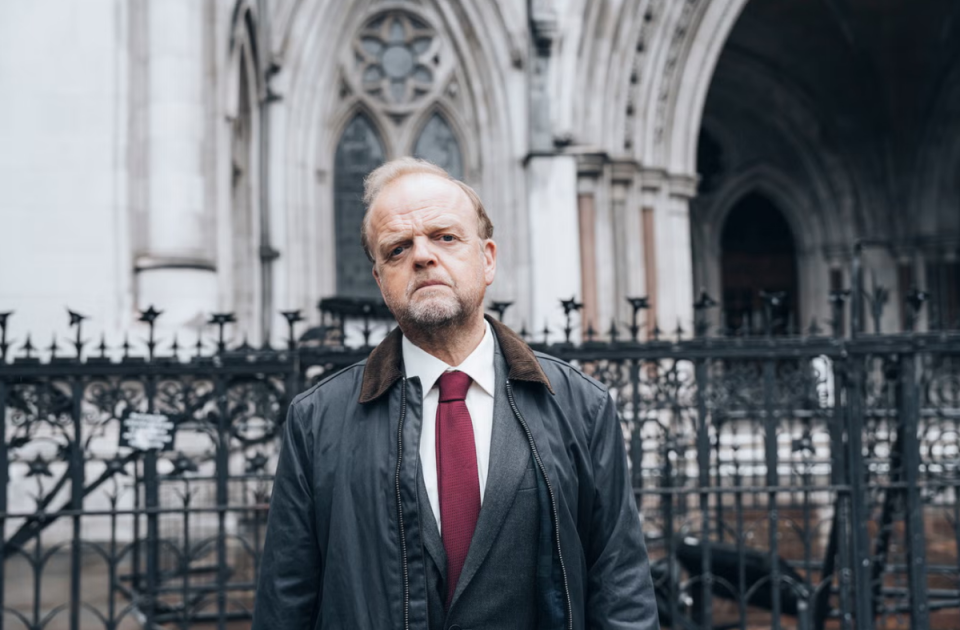 Toby Jones as hero Alan Bates in the ITV drama about the Post Office Scandal (ITV)