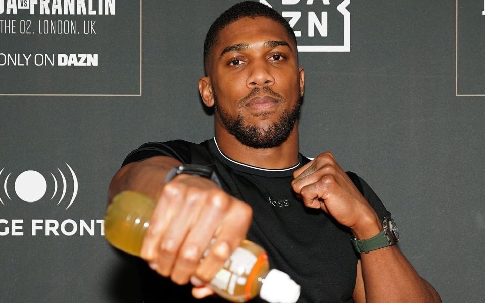 Anthony Joshua throwing a punch - Anthony Joshua vs Jermaine Franklin fight: Date, time, and how to watch in UK - PA/Zac Goodwin