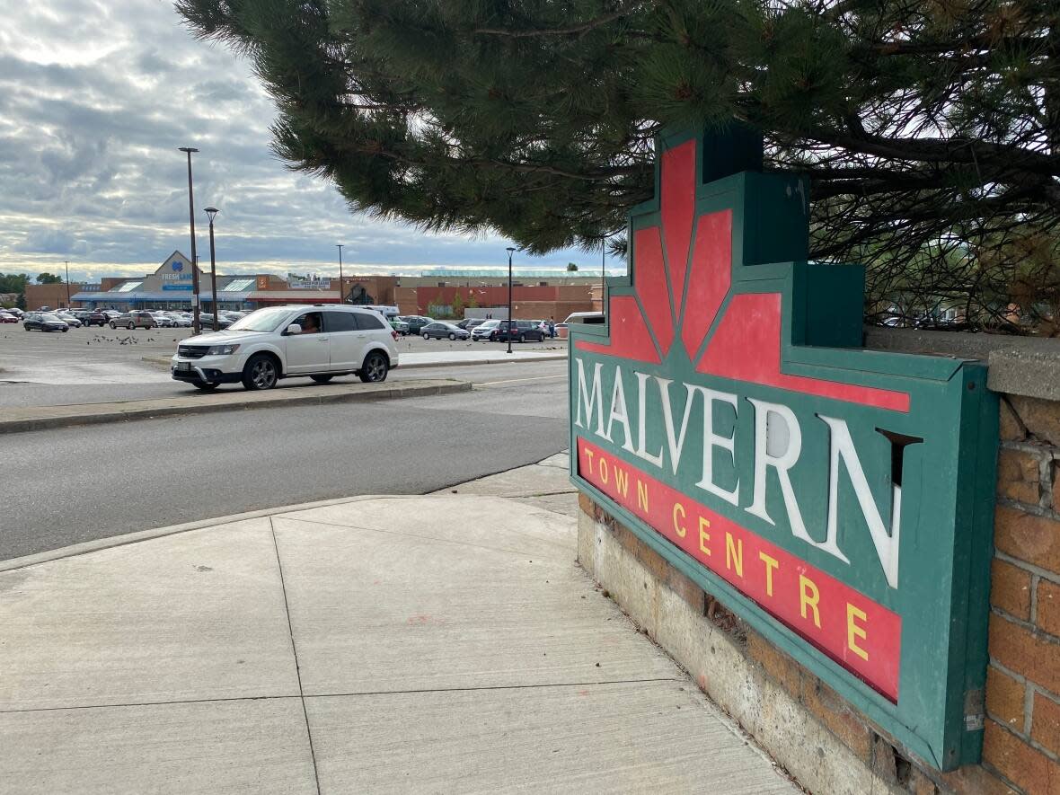 Scarborough's Malvern Town Centre is facing possible demolition after developer Davpart Inc. submitted a proposal to the City of Toronto to replace it with a condo community instead. (Jessica Ng/CBC - image credit)