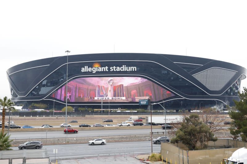 The San Francisco 49ers will face the Kansas City Chiefs in Super Bowl LVIII on Sunday at Allegiant Stadium. Photo by John Angelillo/UPI