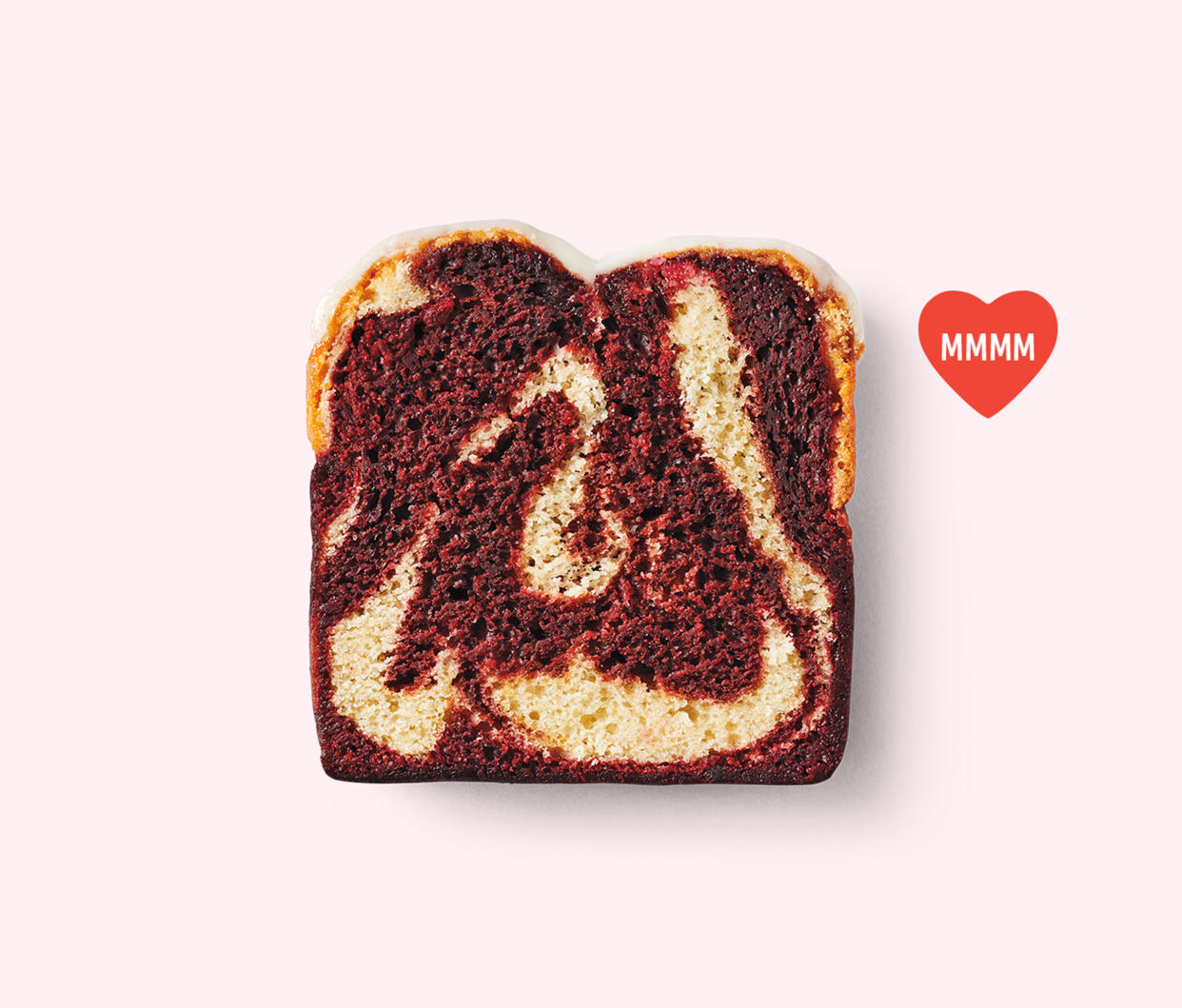 Customers can now snack on a piece of Red Velvet Loaf at participating Starbucks.  (Starbucks)
