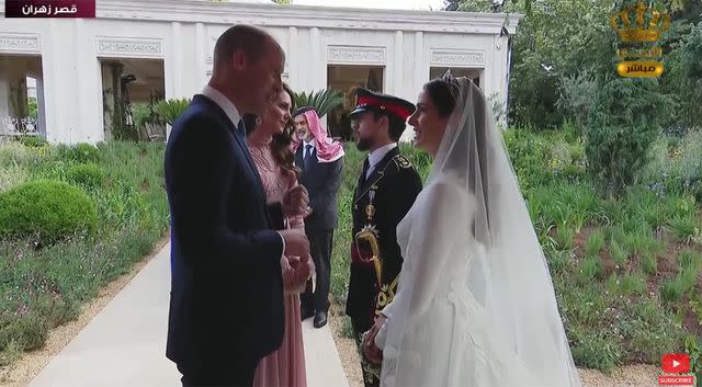 <p>RHC JO/Youtube</p> Royal Wedding of Jordan