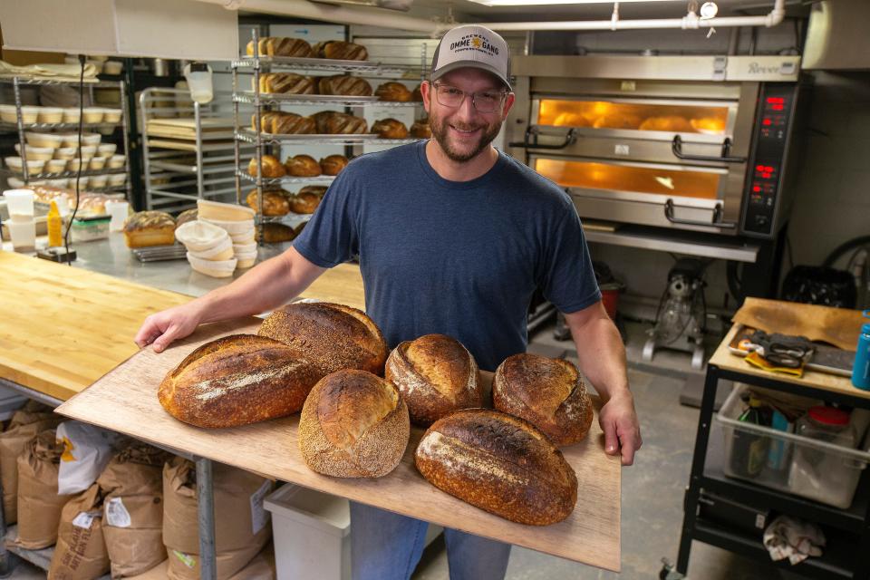 Travis Coatney, owner of Benchmark Breads.