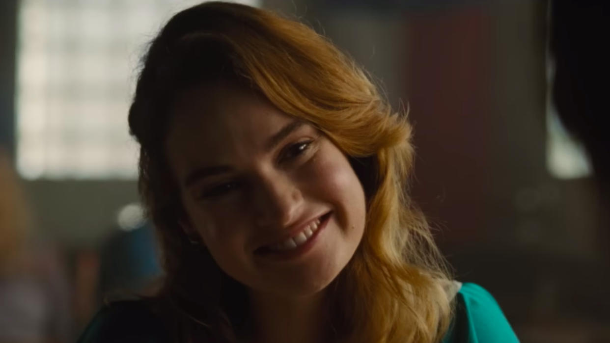  Lily James in The Iron Claw. 