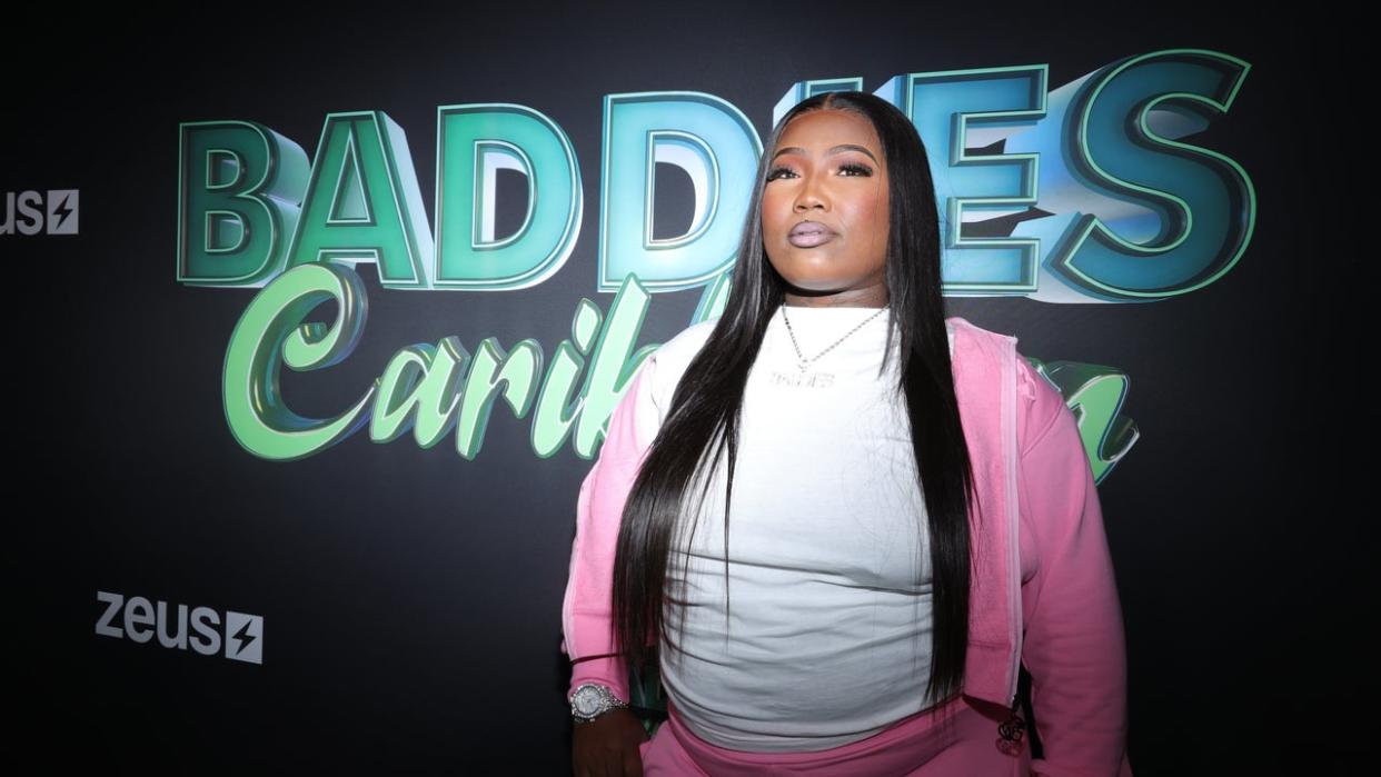 <div>LOS ANGELES, CALIFORNIA - MAY 05: Meatball attends Baddies Caribbean Premiere at AMC Century City 15 on May 05, 2024 in Los Angeles, California. (Photo by Arnold Turner/Getty Images for Zeus Networks)</div>