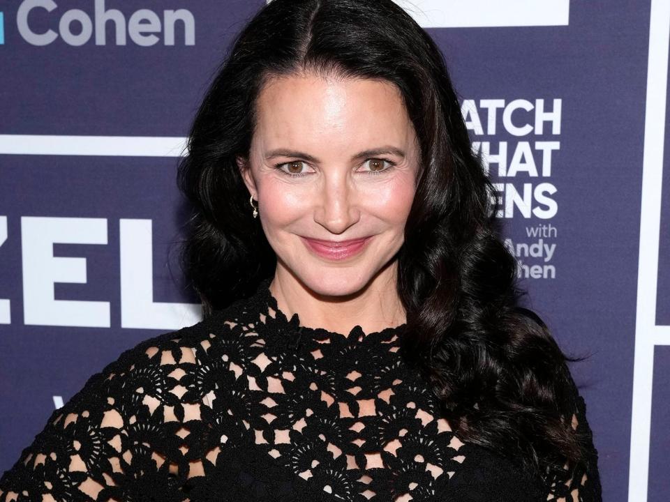 Kristin Davis on "Watch What Happens Live With Andy Cohen" in June 2023.