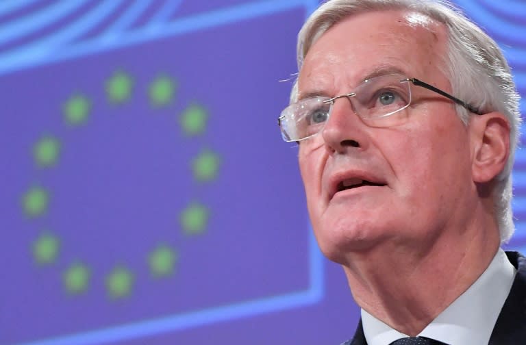 The European Union's chief Brexit negotiator Michel Barnier said the two sides had crucially found the right formula to avoid a "hard" Irish border