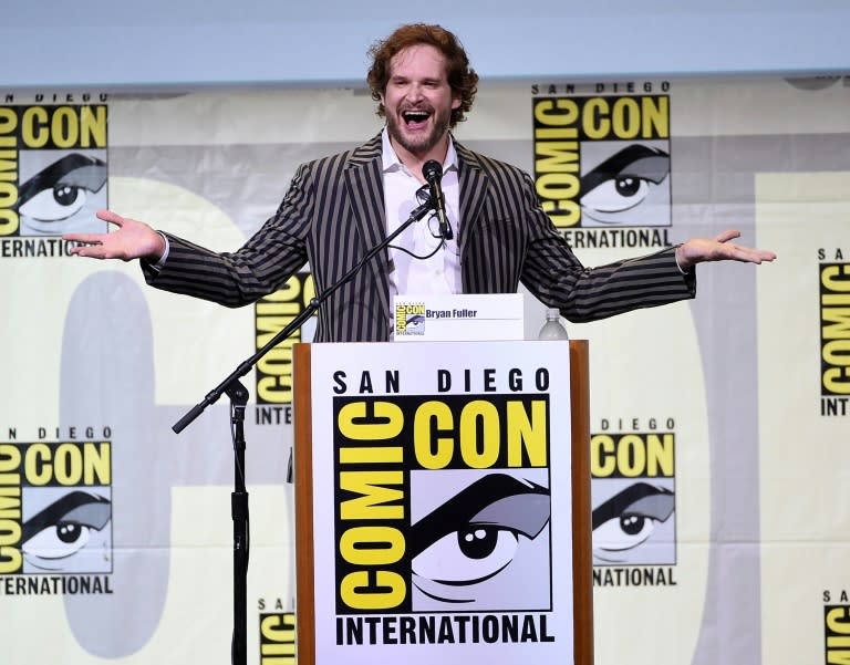 Writer/executive producer Bryan Fuller attends the 'Star Trek' panel during Comic-Con International 2016, at San Diego Convention Center in California, on July 23