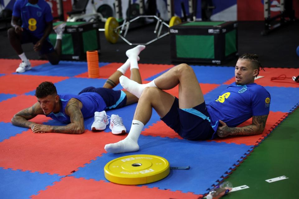 England World Cup 2022 Training Session: (The FA via Getty Images)