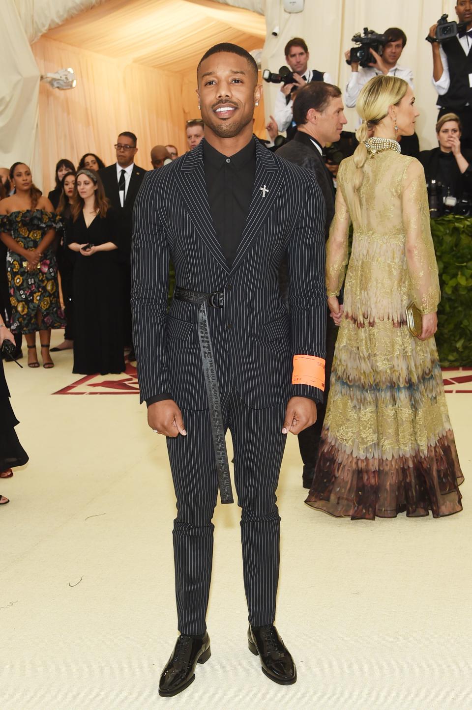 Michael B. Jordan at the Met Gala 2018