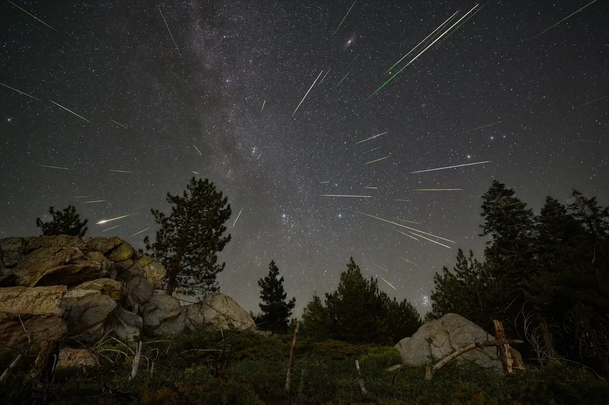 Veja a chuva de meteoros Perseidas em seu pico no final da noite até amanhã
 #ÚltimasNotícias #tecnologia