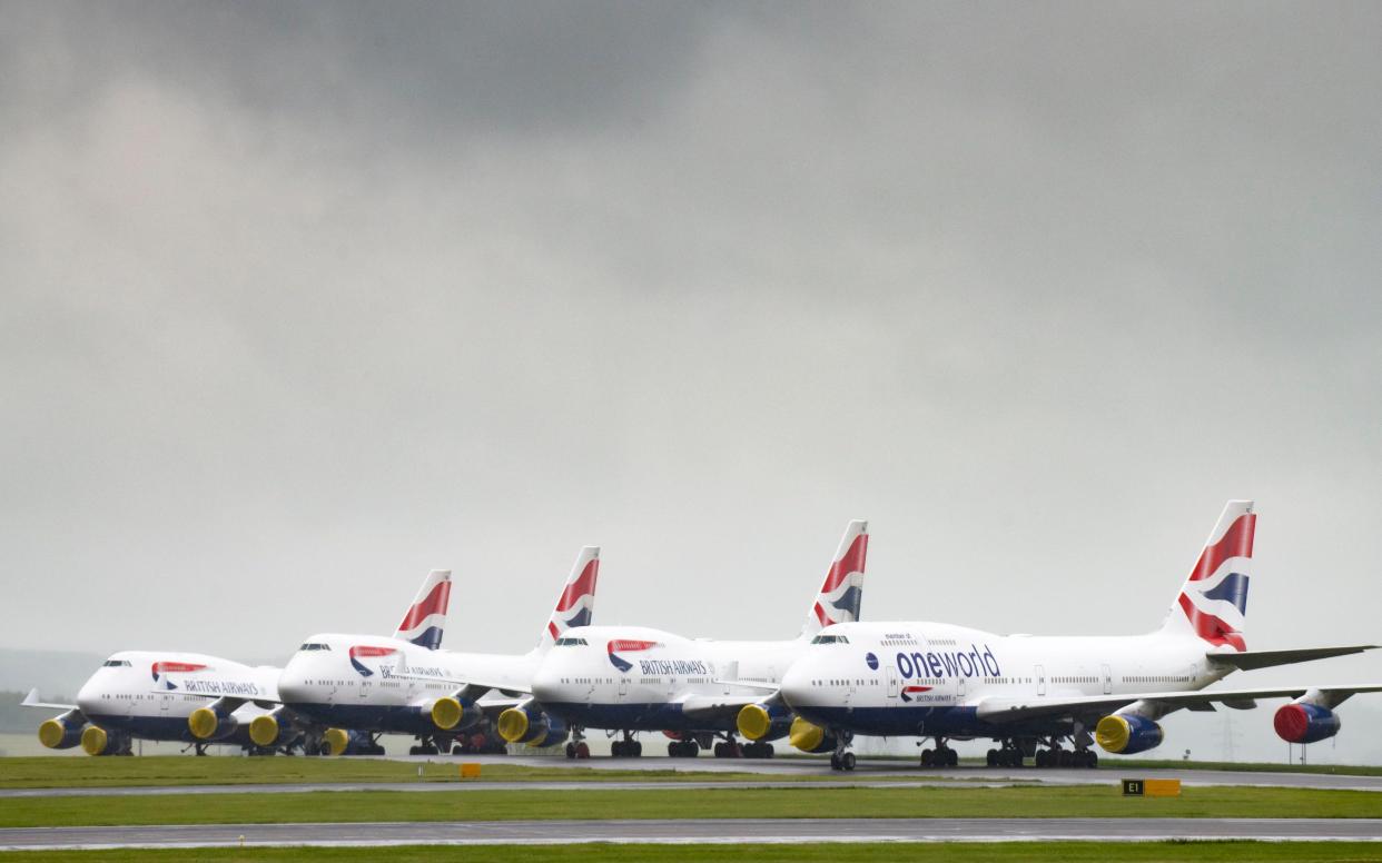 british airways planes runway - Getty