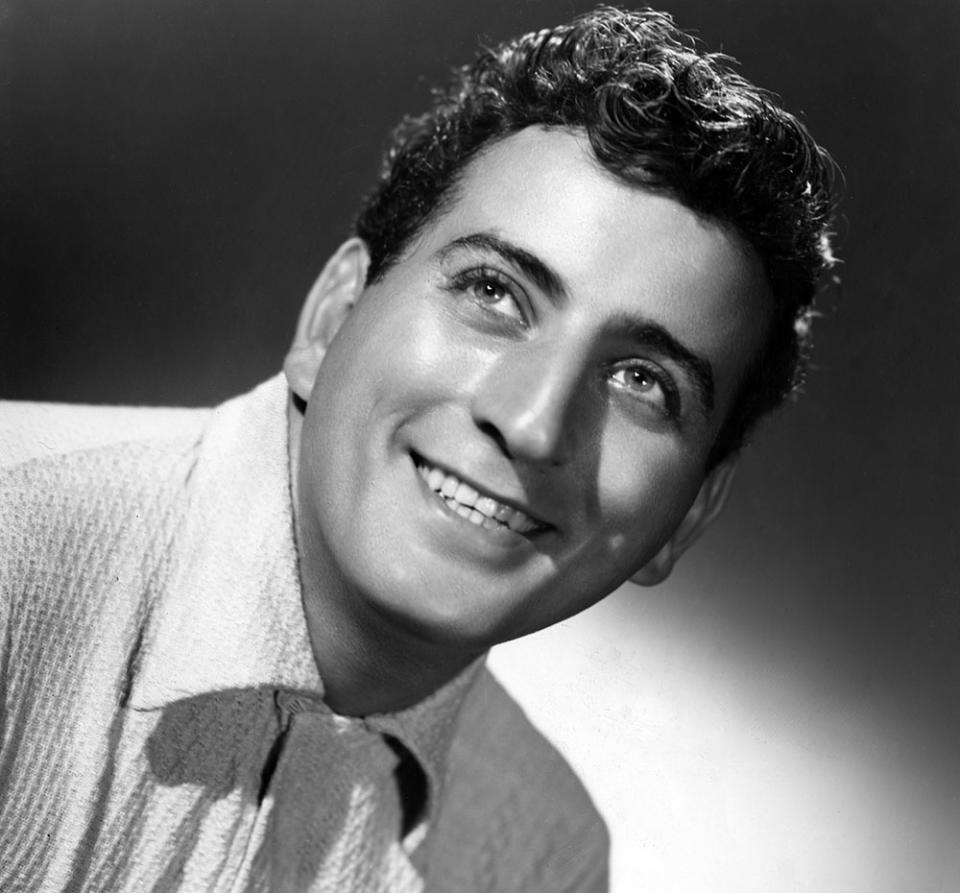 TONY BENNETT, c. 1954.