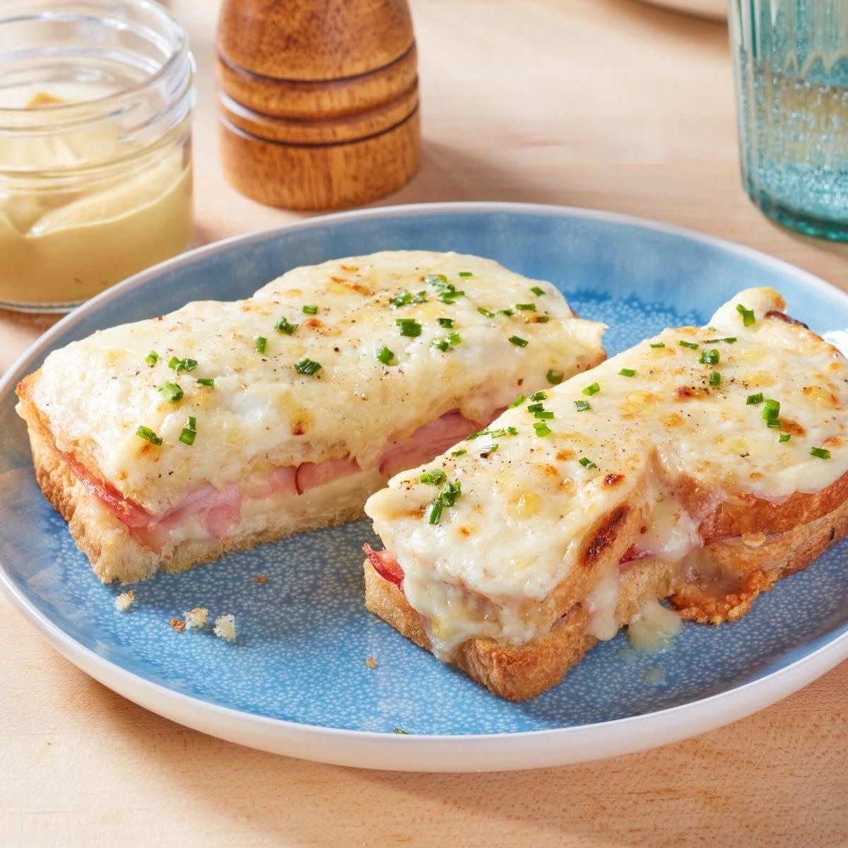 croque monsieur french food