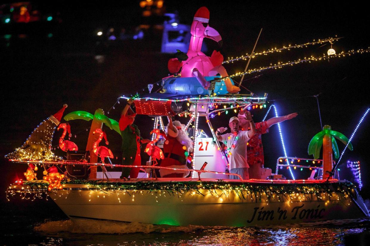 The Boca Raton Holiday Boat Parade will be held Saturday, Dec. 16 along the Intracoastal Waterway from the C-15 canal to the Hillsboro Boulevard Bridge.