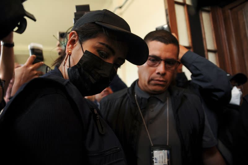 Raid of the building of the Supreme Electoral Tribunal (TSE), in Guatemala City