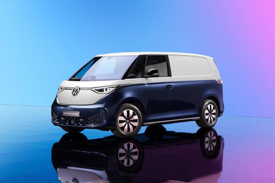 Cargo version of VW's ID Buzz electric minivan