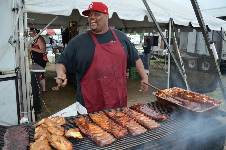 Smoke on the River BBQ Festival takes place along the Ohio River at Covington Plaza.