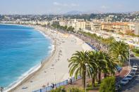 <p>19 – Nice<br>La ville de la côte d’Azur affiche des prix prohibitifs. Avec un apport de 1000 euros mensuels, seul un 52m² est accessible. (Getty)</p>