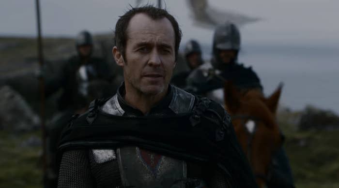 Closeup of Stannis Baratheon