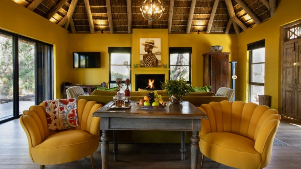 A luxury suite at Waterside at Royal Malewane