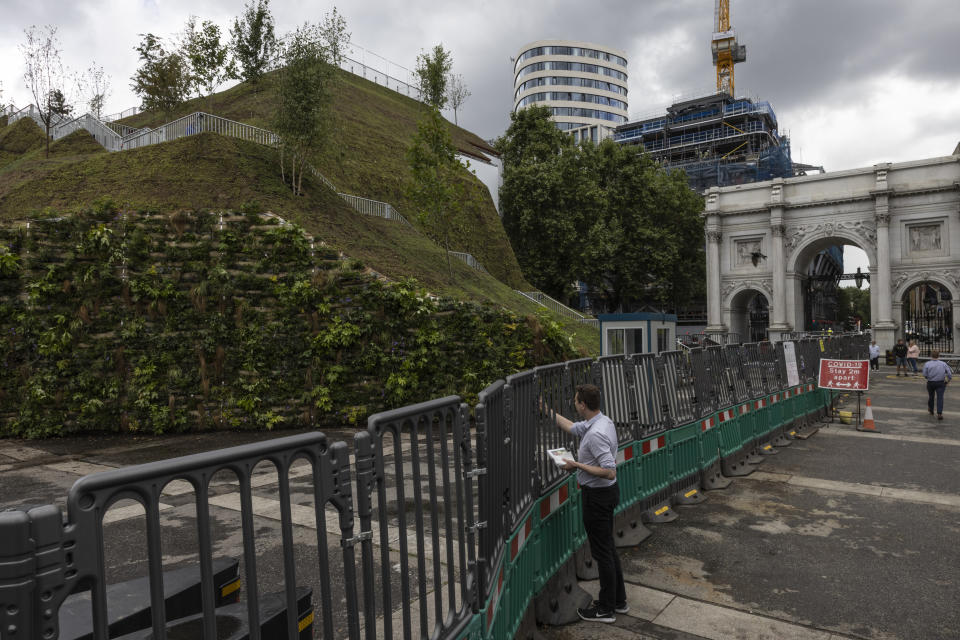 Enttäuschende Attraktion, vor allem, wenn dann auch noch typisches Londoner Wetter dazu kommt. (Bild: Photo by Dan Kitwood/Getty Images)