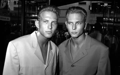 Matt and Luke Goss in 1989  - Credit: Malcolm Croft 