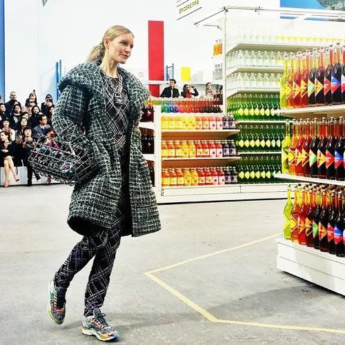 Supermarket sweep as 'riot' breaks out for Karl Lagerfeld's Chanel  collection, Chanel